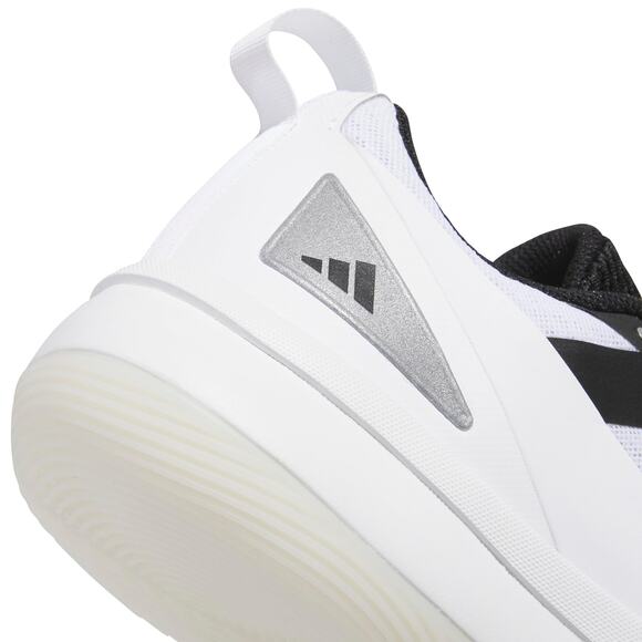 NWT adidas Unisex Front Court Sneakers, White/Black/White, Size 9 Men / 10 Women main image 6